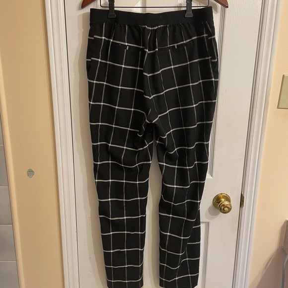 Simons grid black and white pants - Picture 2 of 2